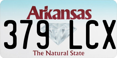 AR license plate 379LCX