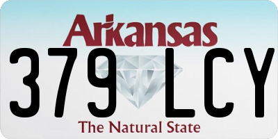 AR license plate 379LCY