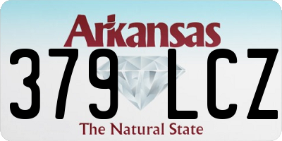 AR license plate 379LCZ