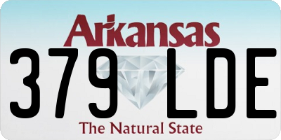 AR license plate 379LDE
