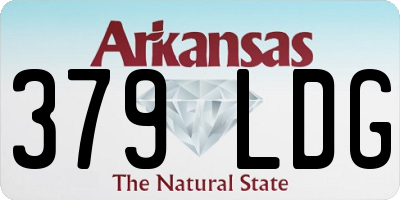 AR license plate 379LDG