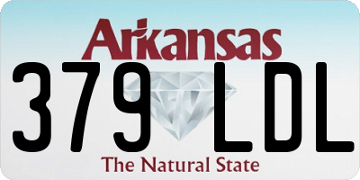 AR license plate 379LDL