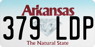AR license plate 379LDP