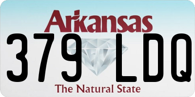 AR license plate 379LDQ