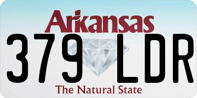 AR license plate 379LDR