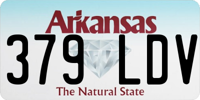 AR license plate 379LDV
