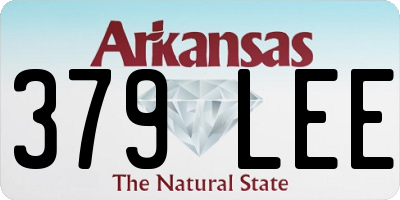 AR license plate 379LEE