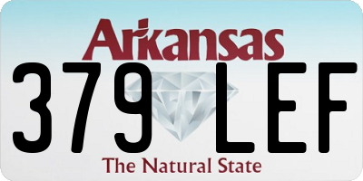 AR license plate 379LEF