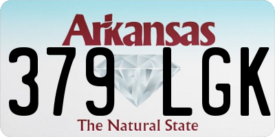 AR license plate 379LGK