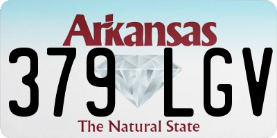 AR license plate 379LGV