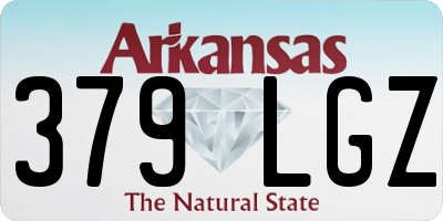 AR license plate 379LGZ