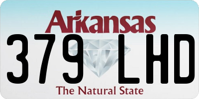 AR license plate 379LHD