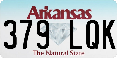 AR license plate 379LQK