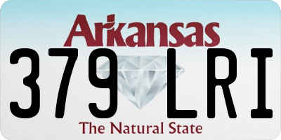 AR license plate 379LRI