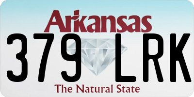 AR license plate 379LRK