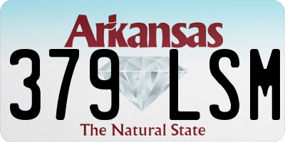 AR license plate 379LSM