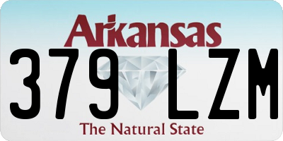 AR license plate 379LZM