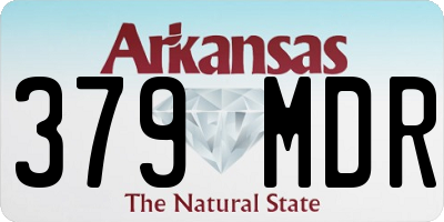 AR license plate 379MDR
