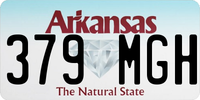 AR license plate 379MGH