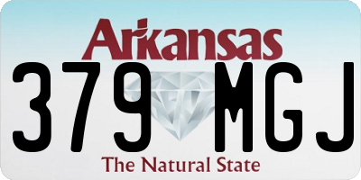 AR license plate 379MGJ
