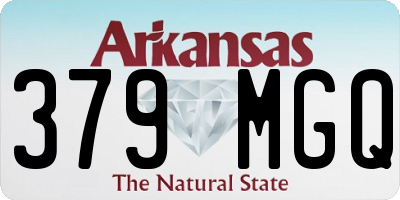 AR license plate 379MGQ