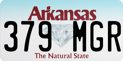AR license plate 379MGR