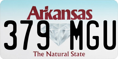 AR license plate 379MGU