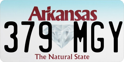 AR license plate 379MGY