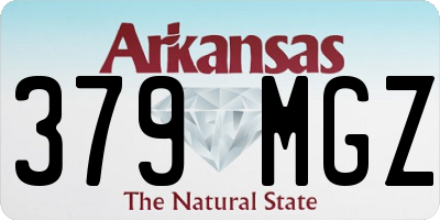 AR license plate 379MGZ