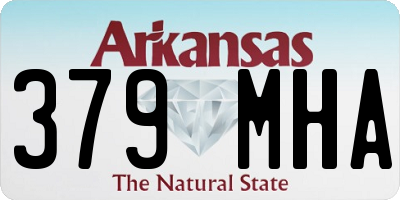 AR license plate 379MHA