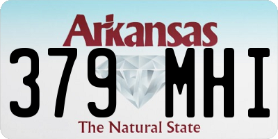 AR license plate 379MHI