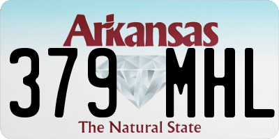 AR license plate 379MHL