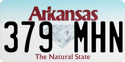 AR license plate 379MHN