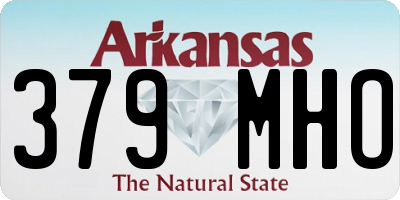 AR license plate 379MHO
