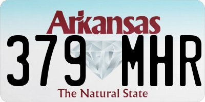 AR license plate 379MHR