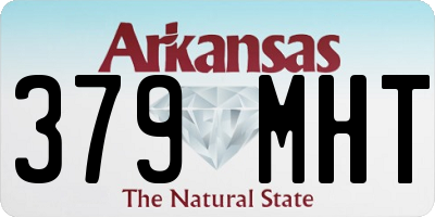 AR license plate 379MHT