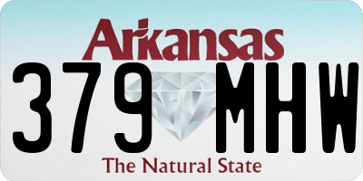 AR license plate 379MHW