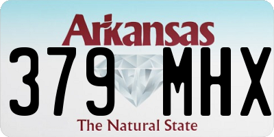 AR license plate 379MHX