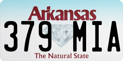AR license plate 379MIA