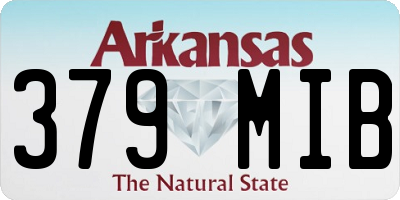 AR license plate 379MIB