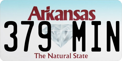 AR license plate 379MIN