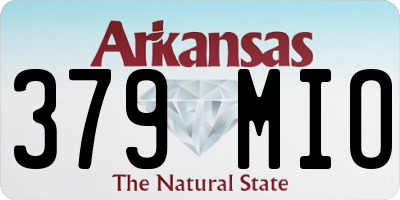 AR license plate 379MIO