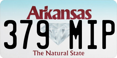AR license plate 379MIP