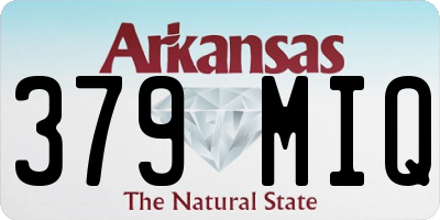 AR license plate 379MIQ