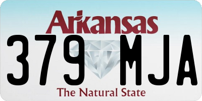 AR license plate 379MJA