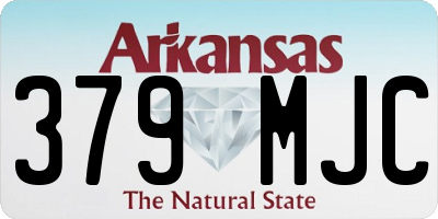AR license plate 379MJC