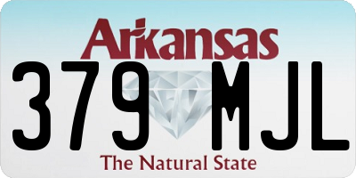 AR license plate 379MJL