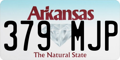 AR license plate 379MJP