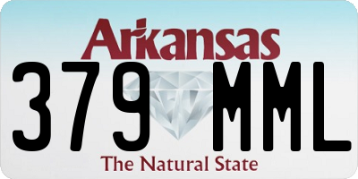 AR license plate 379MML