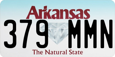 AR license plate 379MMN